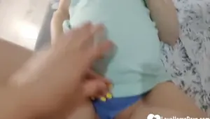 Pumping My Pregnant Girlfriends Pussy In Missionary