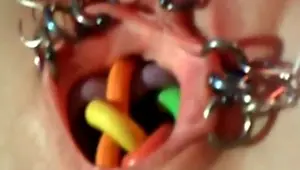 SICFLICS Extremely bizarre pierced vaginal insertions