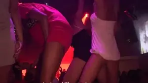 Club Grindin and Up the Skirt Upskirt Bar Dancing