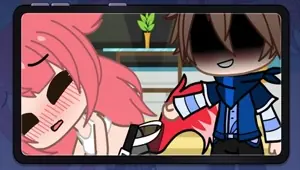 The tape gacha club girl masturbating
