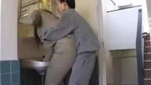 Japanese fucked by mental patient at hospital