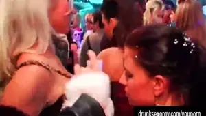 Hottie pornstars screw in a club