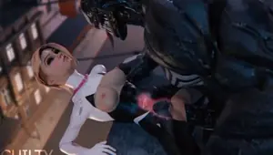 GuiltyK Spider Gwen X Venom