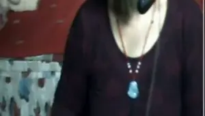 Freaky Chinese Grandma Masturbating