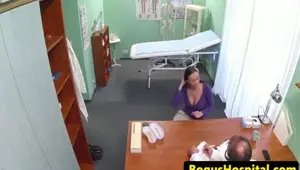 FAKEHUB Busty euro patient receives creampie from doc