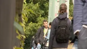 CZECHEXPERIMENT Slutty Teen Girl Sucking Strangers Cock on Street