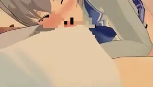Admirable animated siren sucking