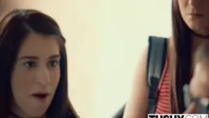 TUSHY Two young girls with huge gaping asshole