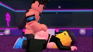 Thick ROBLOX Girl Gets Backshots in a club at 3:02AM