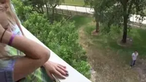TEEN TUGJOBS Three Horny Babes Milk His Dick