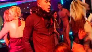 DRUNKSEXORGY Gorgeous cuties fucking in a club