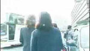 granny asians in bus