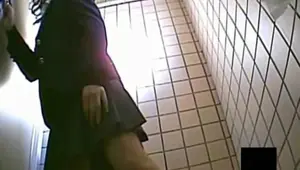 Secret Toilet Camera Voyeur Girls Masturbation