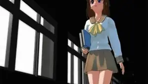 3D teen Strange Mushroom Insertion