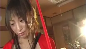 Uncensored Japanese Geisha Girl Bondage