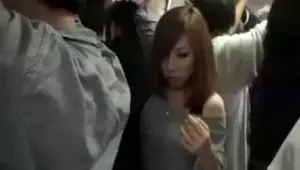 Mosaic: Horny girl gives blowjob to bus passenger