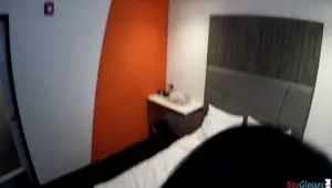Smalltit amateur fucked POV from behind