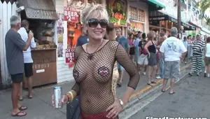 FILMED AMATEURS Wild teens out of control like insane