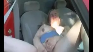 BUSTY MILF JACIE CAR TOYS