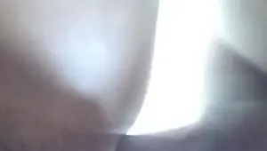 sexy rough pussy poundered doggy style under view interrupted by someone calling the door