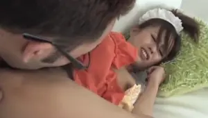 ALL JAPANESE PASS Ami Matsuda maid is pumped in crack by joystick