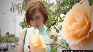 GIRLS OUT WEST Lesbian redheads lick and finger hairy pussies