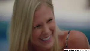 First Anal For Blonde Scarlet Red