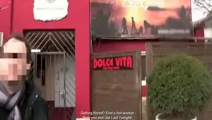 German Blonde Sucks a Cock and Fucks in Dolce Vita Dulce, Sunny Alika