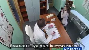 FAKE HOSPITAL Patient returns for a second portion of doctors cock