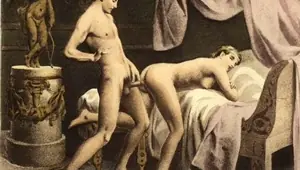 Vintage retro classical hardcore fucking and oral hardcore sex perversions