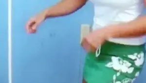 Blonde amateur babe at gyno exam