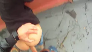FUCKING GLASSES Sex on the roof Naughty kitten
