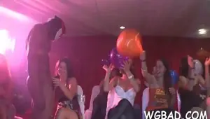 Racy blowjobs with strippers video 32