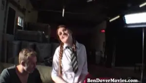BENDOVERMOVIES Ben Dover breaks in a teen newbie
