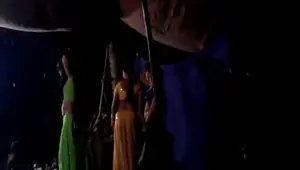 Indian Girl Stage Dance