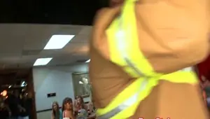 DANCING BEAR My girlfriend facialized at bachelorette party