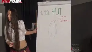 FUNMOVIES Amateur Clitoris Masturbation Class