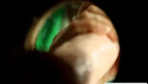 Cum drenched bukkake slut gets facial Kaylana Reese