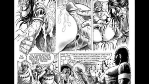 Masterpiece of Bondage Sex Orgy Comic Kim Triple X
