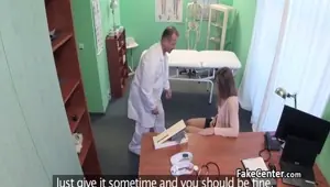Lesbian nurse fuck patient on exam