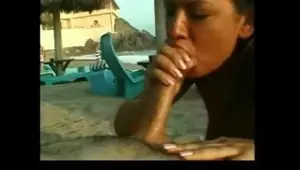 Beach Blowjob