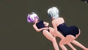 Lesbian Student Masturbates Her Friend's Pussy