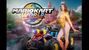 VRCosplayX Lucy Foxx As Princess Daisy Wants You To Bend Her Over And Bang Her Right Here In This Garage