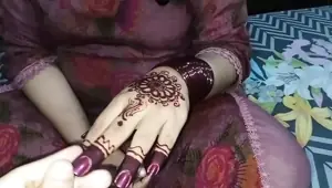 Desi Indian bhabhi became hot as soon as dever touched her with hindi audio