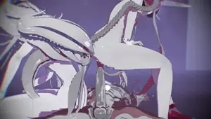 MMD R18 The admiral and Yamakaze and Ekaze have trained him to be a succubus hentai