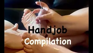 Amateur Handjob Compilation 1