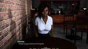 Away From Home Part 27 Ebony Beauty in the Cafe by Loveskysan69