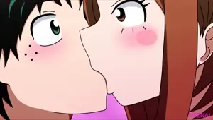 Izuku and Ochako Love Sex, my Hero Academia
