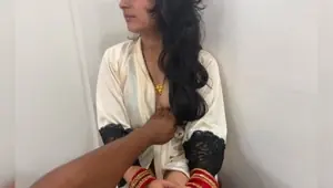 The waist massage had started but sister in law wanted something else.