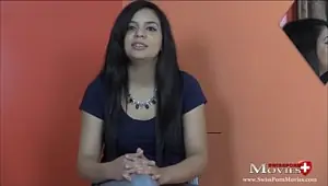 Porn casting interview with student Leona 20 SPM Leona20IV01